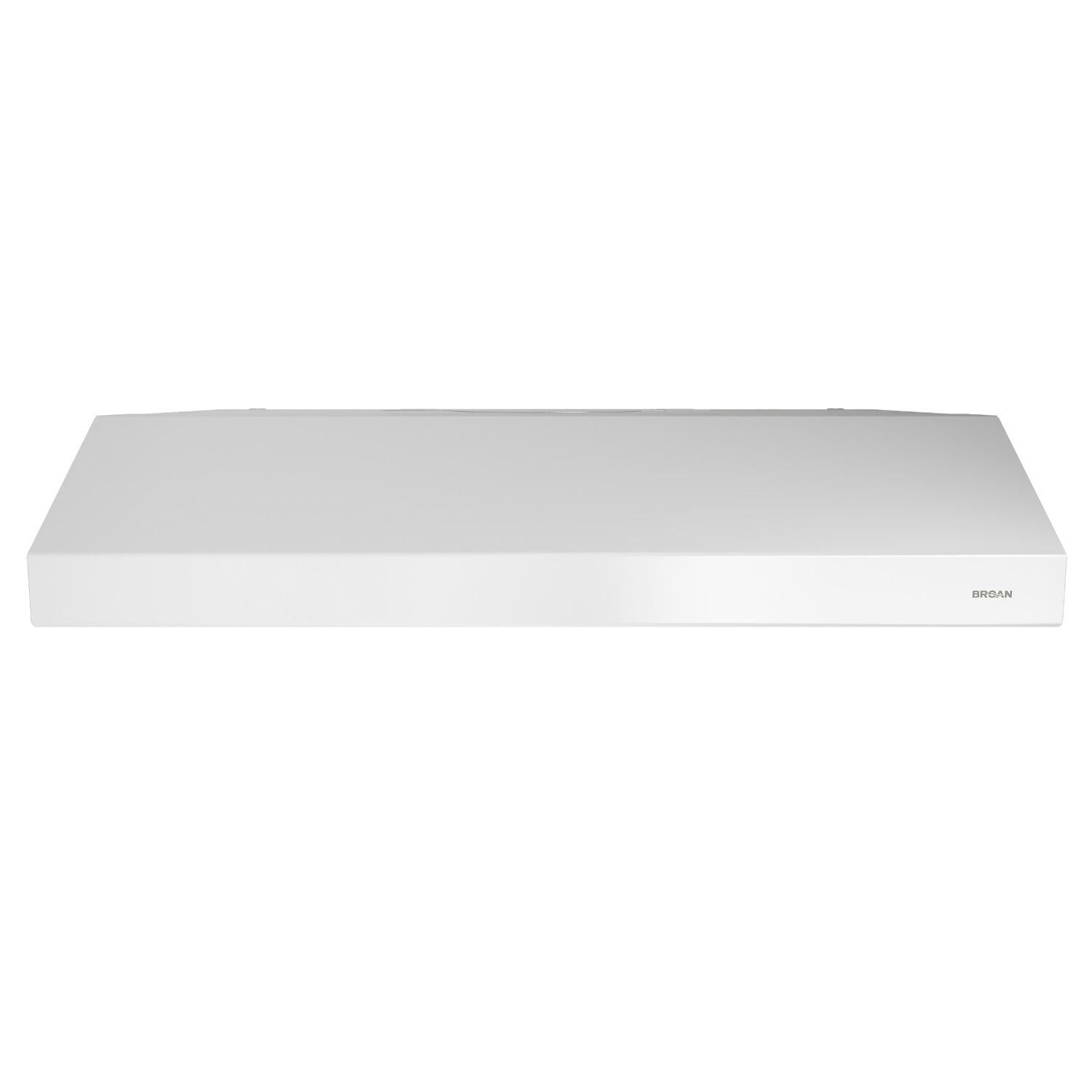 Broan BCSEK124WW Broan® 24-Inch Convertible Under-Cabinet Range Hood, Energy Star®, 300 Max Blower Cfm, White