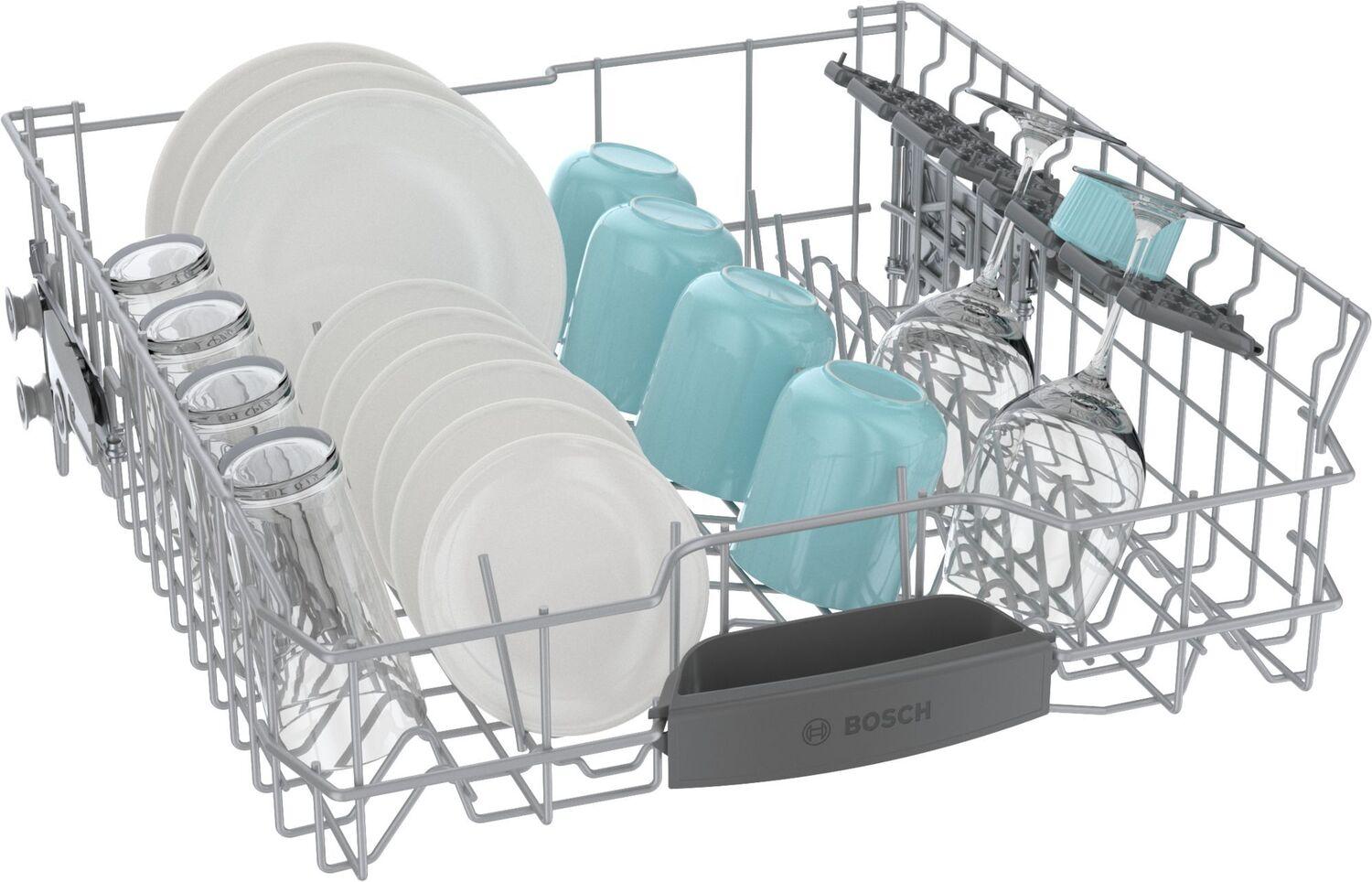 Bosch SHX5AEM4N 100 Premium Dishwasher 24" Black Stainless Steel