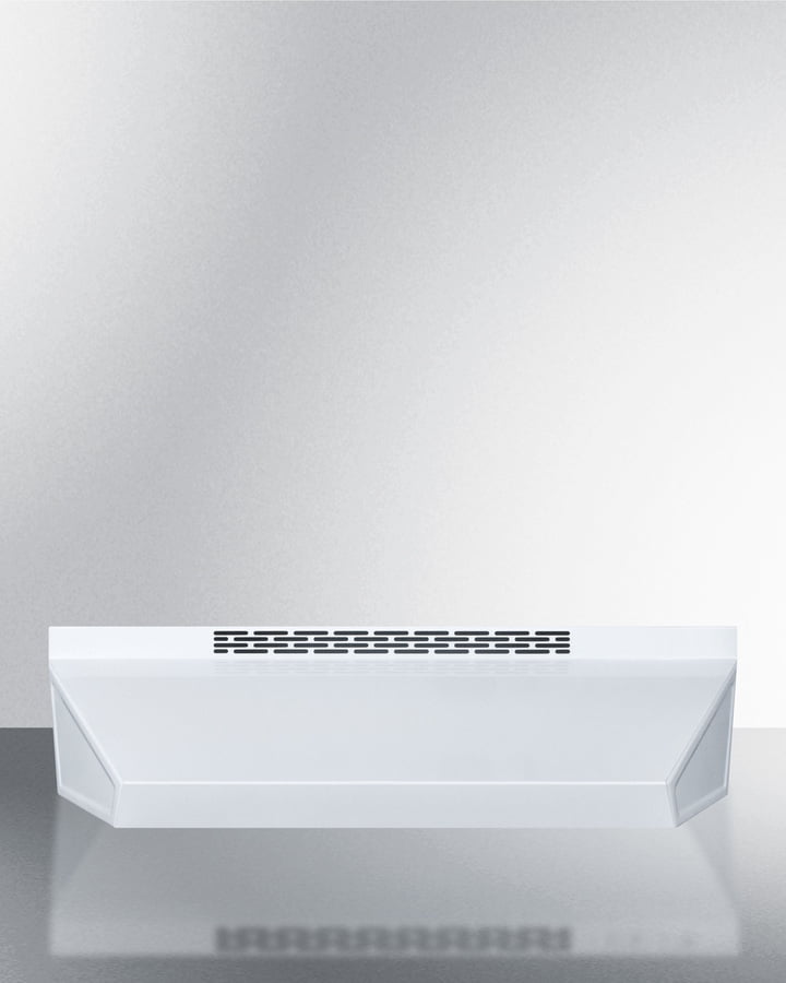 Summit ADAH1618W 18" Under Cabinet Convertible Range Hood, Ada Compliant