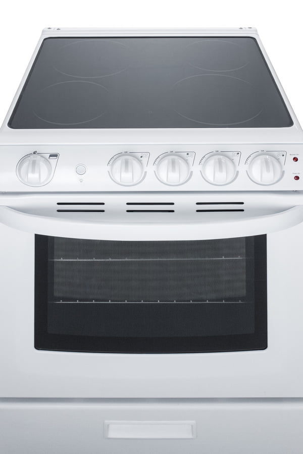 Summit REX2421WRT 24" Wide Electric Smooth-Top Range