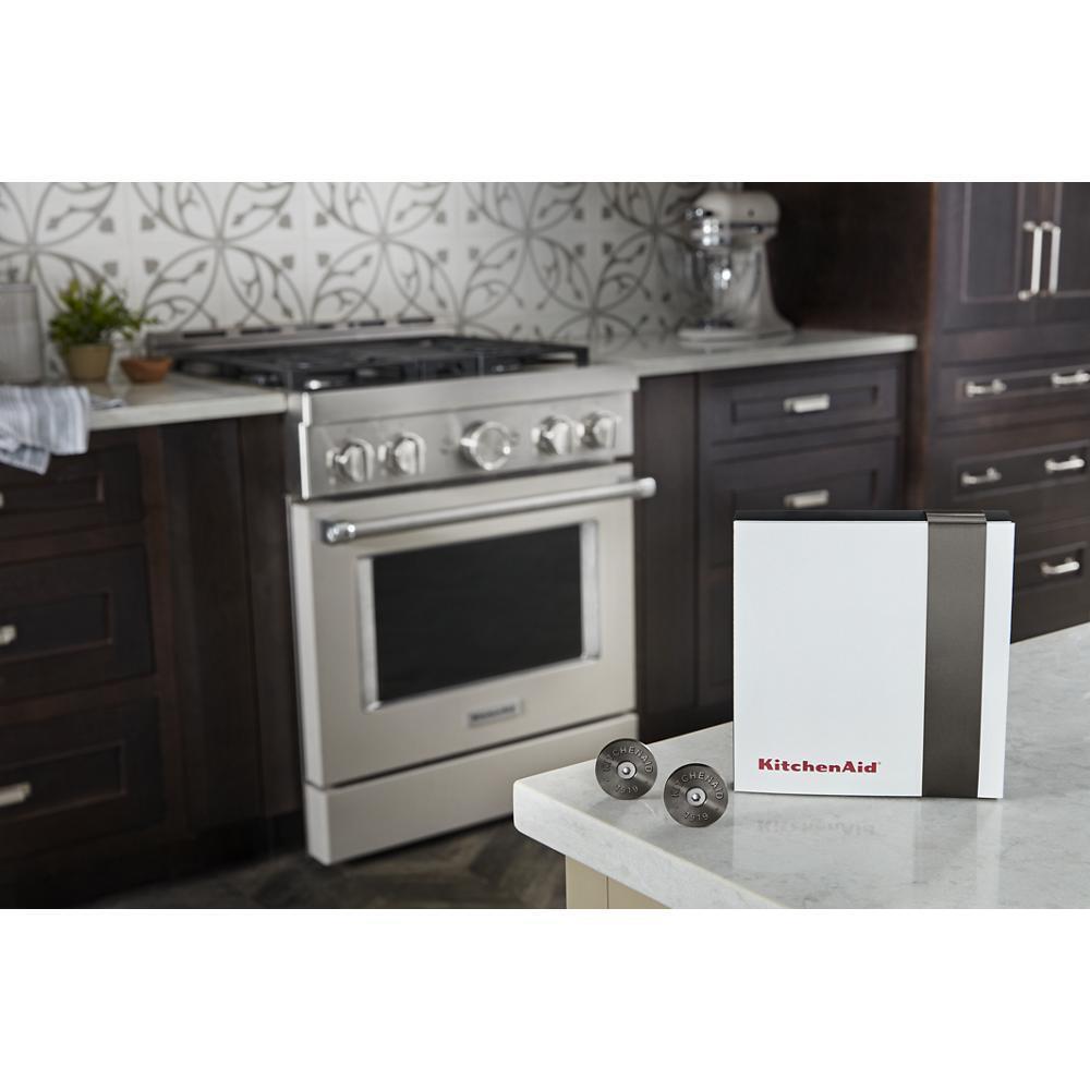 Maytag W11368841BO Kitchenaid® Commercial-Style Range Handle Medallion Kit