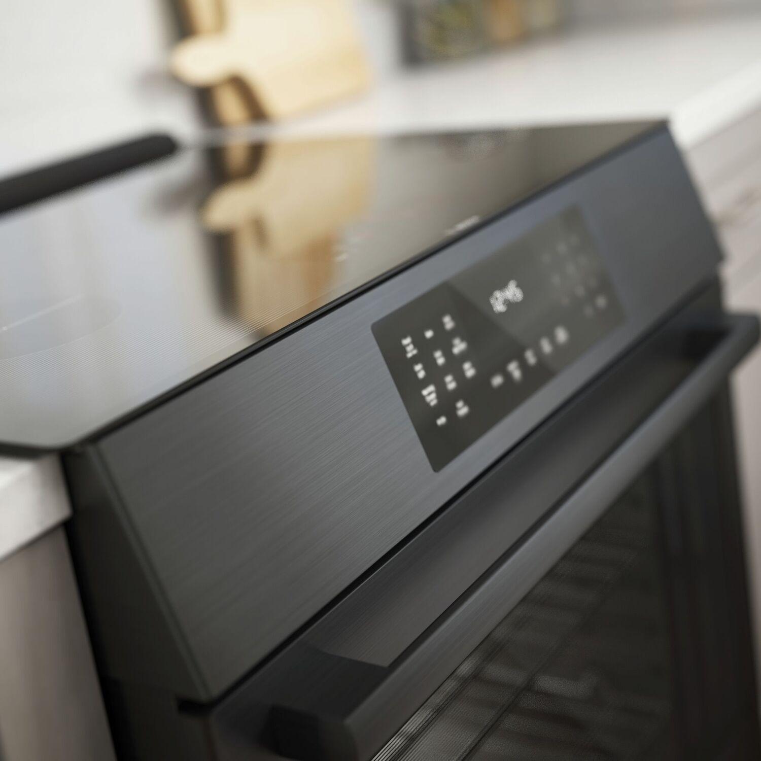 Bosch HII8047U 800 Series Induction Slide-In Range 30'' Black Stainless Steel Hii8047U