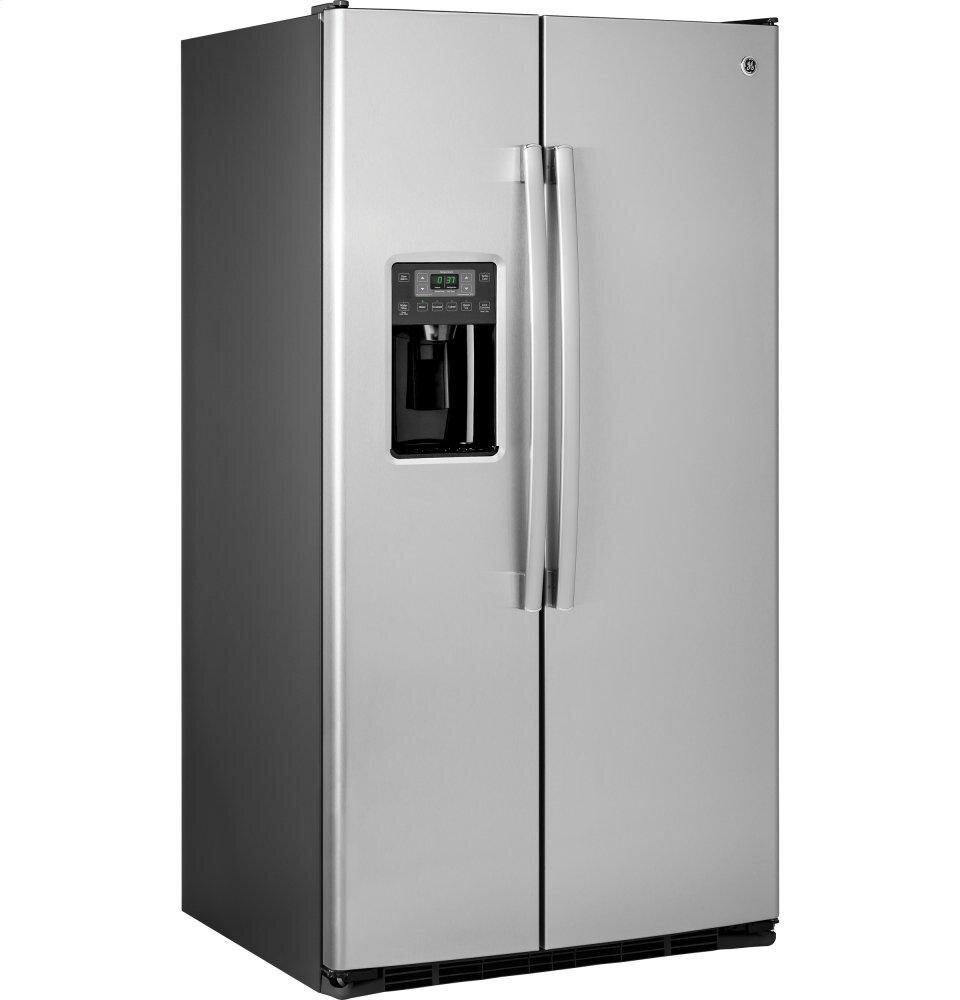 Ge Appliances GSS25GSHSS Ge® 25.3 Cu. Ft. Side-By-Side Refrigerator