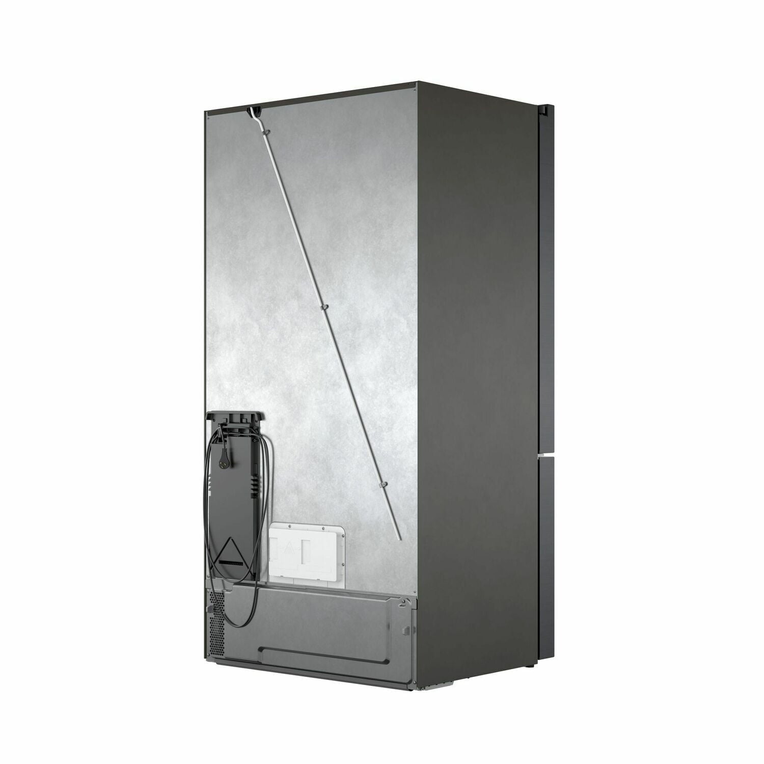 Bosch B36CT80SNB 800 Series French Door Bottom Mount Refrigerator 36'' Black Stainless Steel B36Ct80Snb