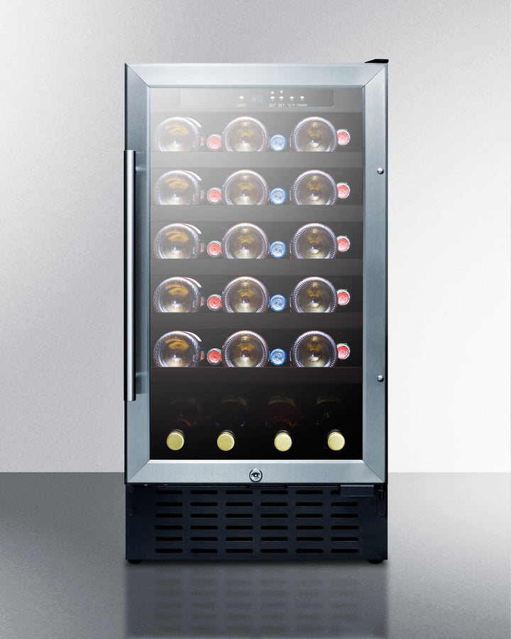 Summit SWC1840BCSSADA 18" Wide Built-In Wine Cellar, Ada Compliant