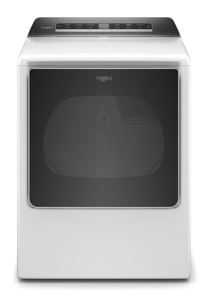 Whirlpool WED8120HW 8.8 Cu. Ft. Smart Capable Top Load Electric Dryer