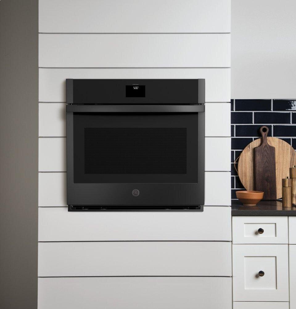 Ge Appliances JTS5000DNBB Ge® 30" Smart Built-In Self-Clean Convection Single Wall Oven With Never Scrub Racks