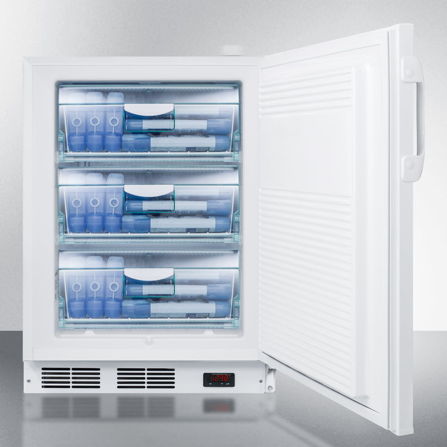 Summit VLT650ADA Built-In Undercounter Ada Compliant Laboratory Freezer Capable Of -35 C (-31 F) Operation