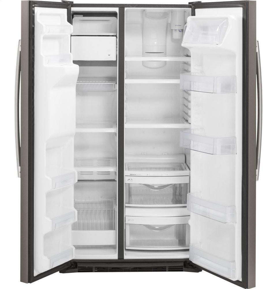 Ge Appliances GZS22DMJES Ge® 21.9 Cu. Ft. Counter-Depth Side-By-Side Refrigerator