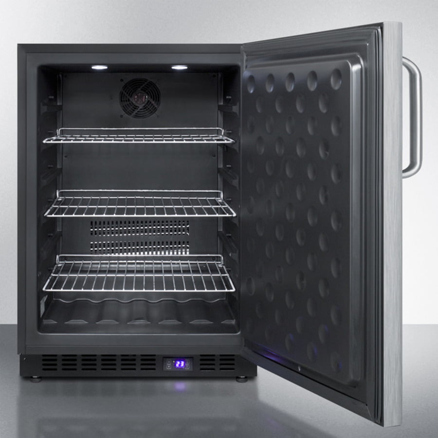 Summit SCFF53BXCSSTB 24" Wide Built-In All-Freezer