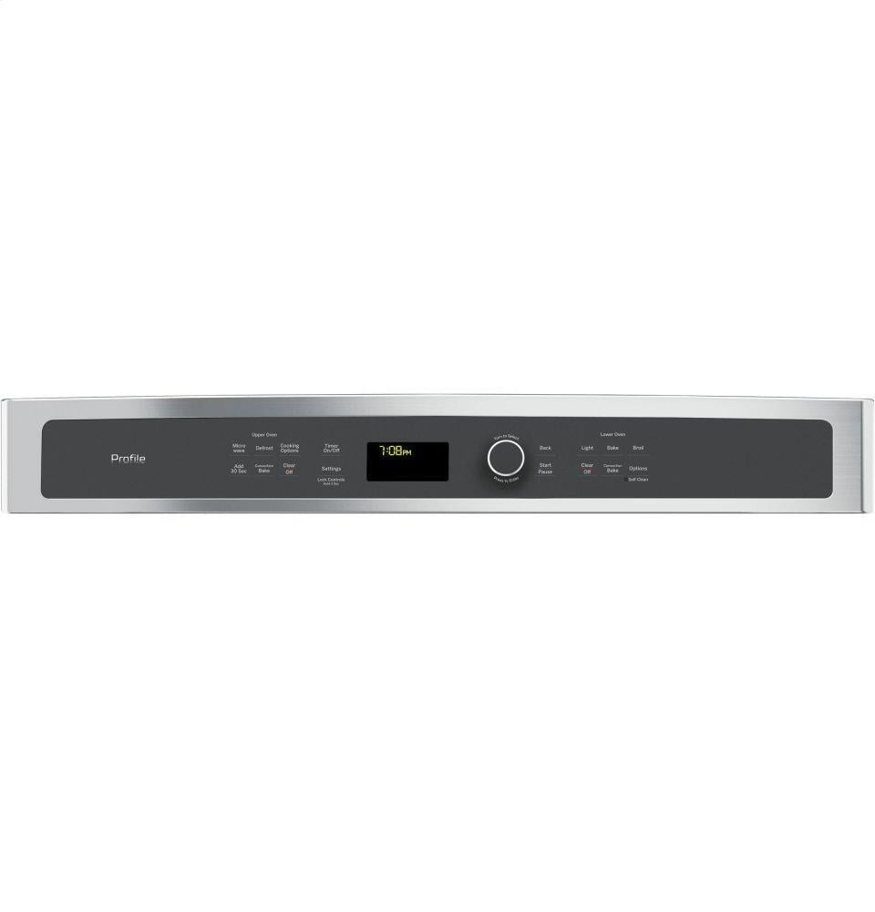 Ge Appliances PT7800SHSS Ge Profile™ 30" Built-In Combination Convection Microwave/Convection Wall Oven