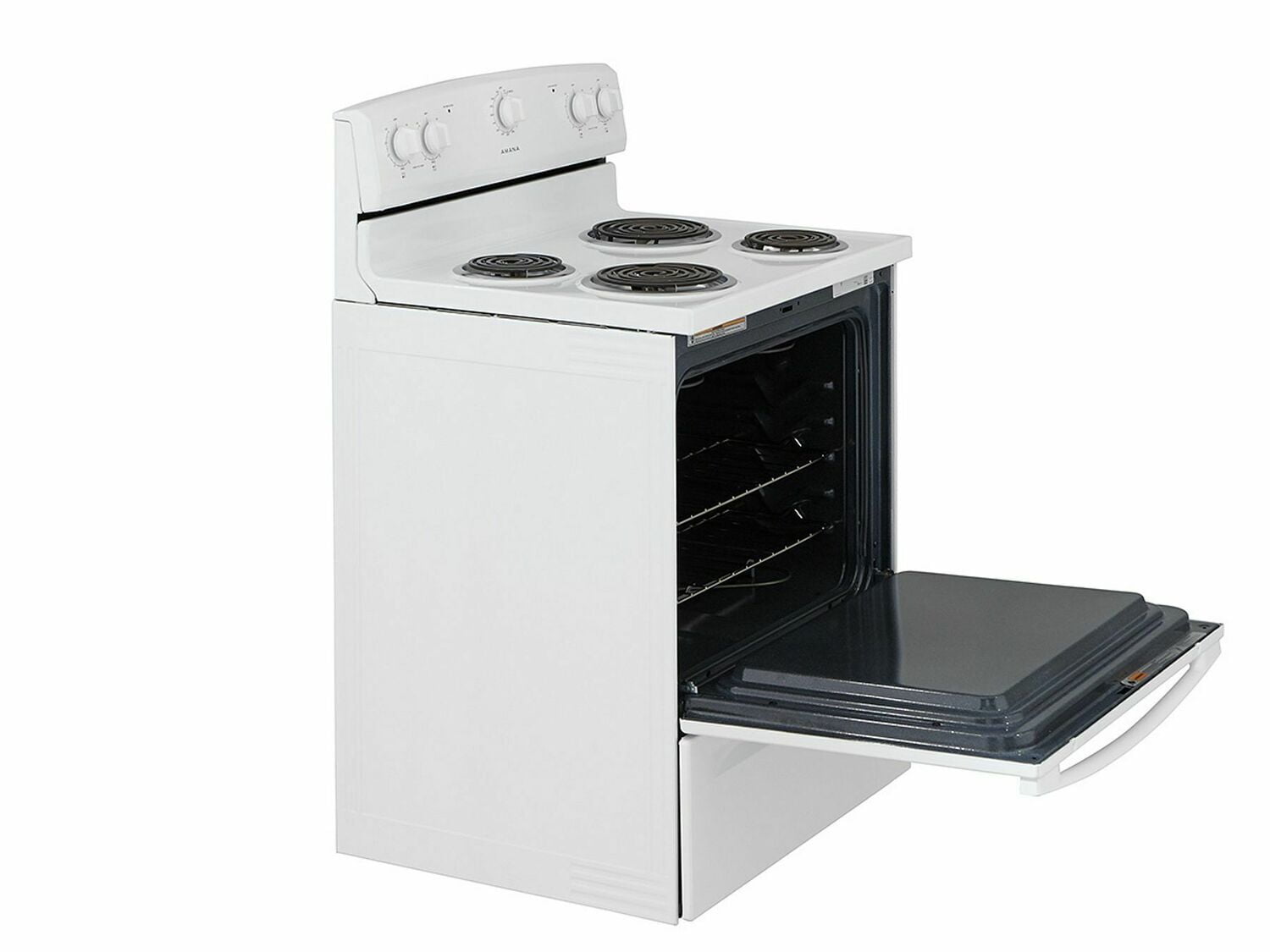 Amana ACR2303MFW 30-Inch Electric Range With Warm Hold - White