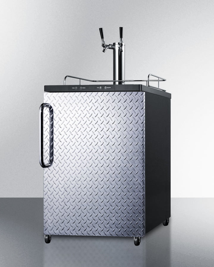 Summit SBC635MBIDPLTWIN 24" Wide Built-In Kegerator