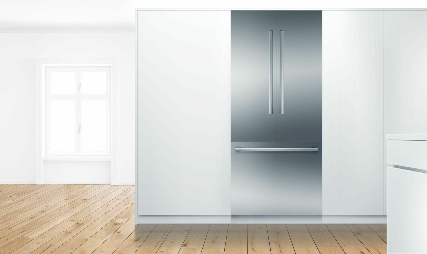 Bosch B36BT930NS Benchmark® Built-In Bottom Freezer Refrigerator 36'' B36Bt930Ns
