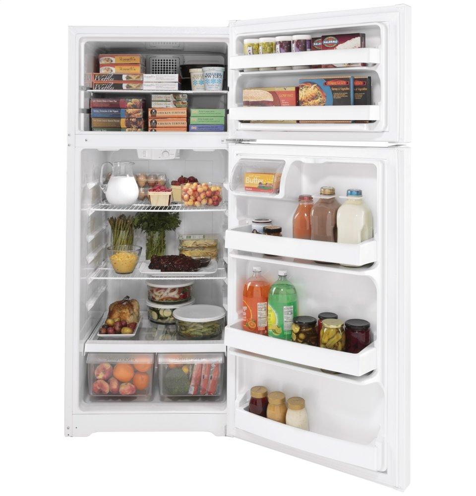 Ge Appliances GTE18DTNRWW Ge® Energy Star® 17.5 Cu. Ft. Top-Freezer Refrigerator