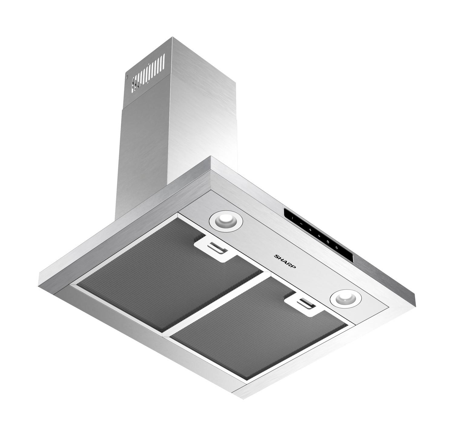 Sharp SHC2432FS 24 In. Wall Mount Chimney Range Hood