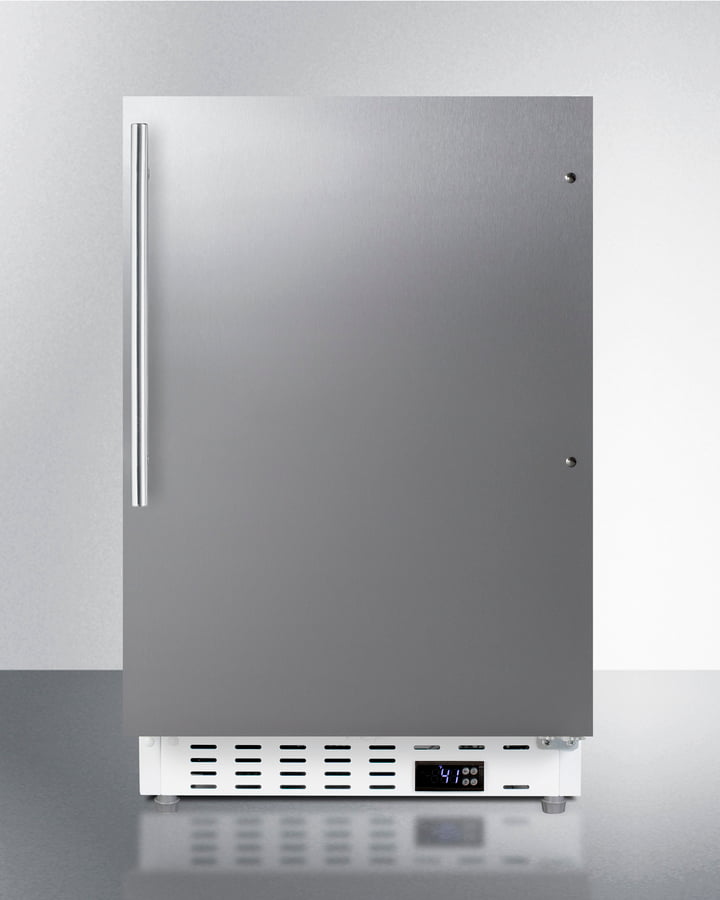 Summit ALR46WSSHV 20" Wide Built-In All-Refrigerator, Ada Compliant