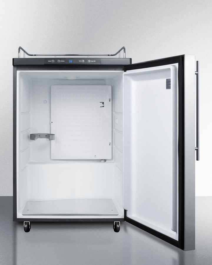 Summit SBC635MBI7NKSSHV 24" Wide Built-In Kegerator