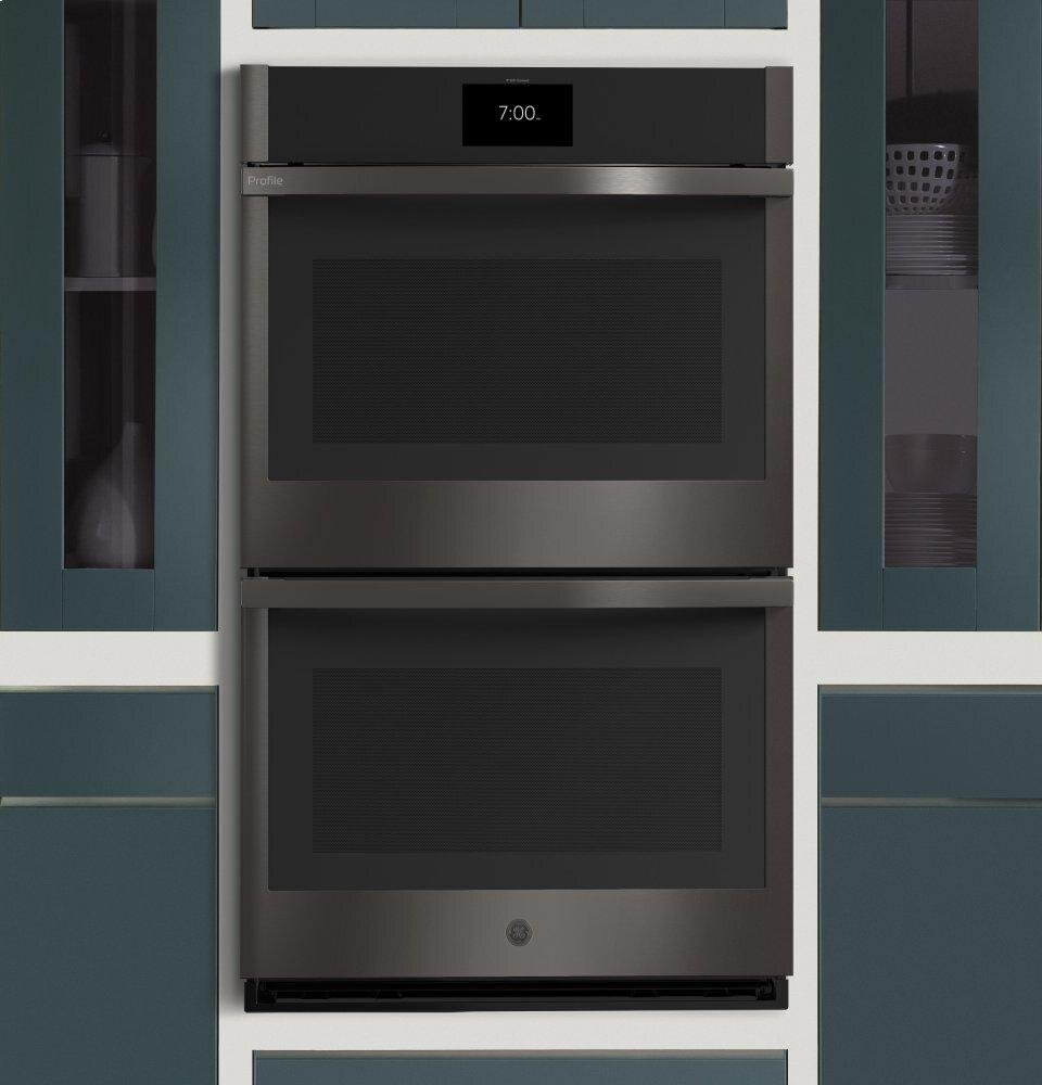 Ge Appliances PTD9000BNTS Ge Profile™ 30" Smart Built-In Convection Double Wall Oven With In-Oven Camera And No Preheat Air Fry