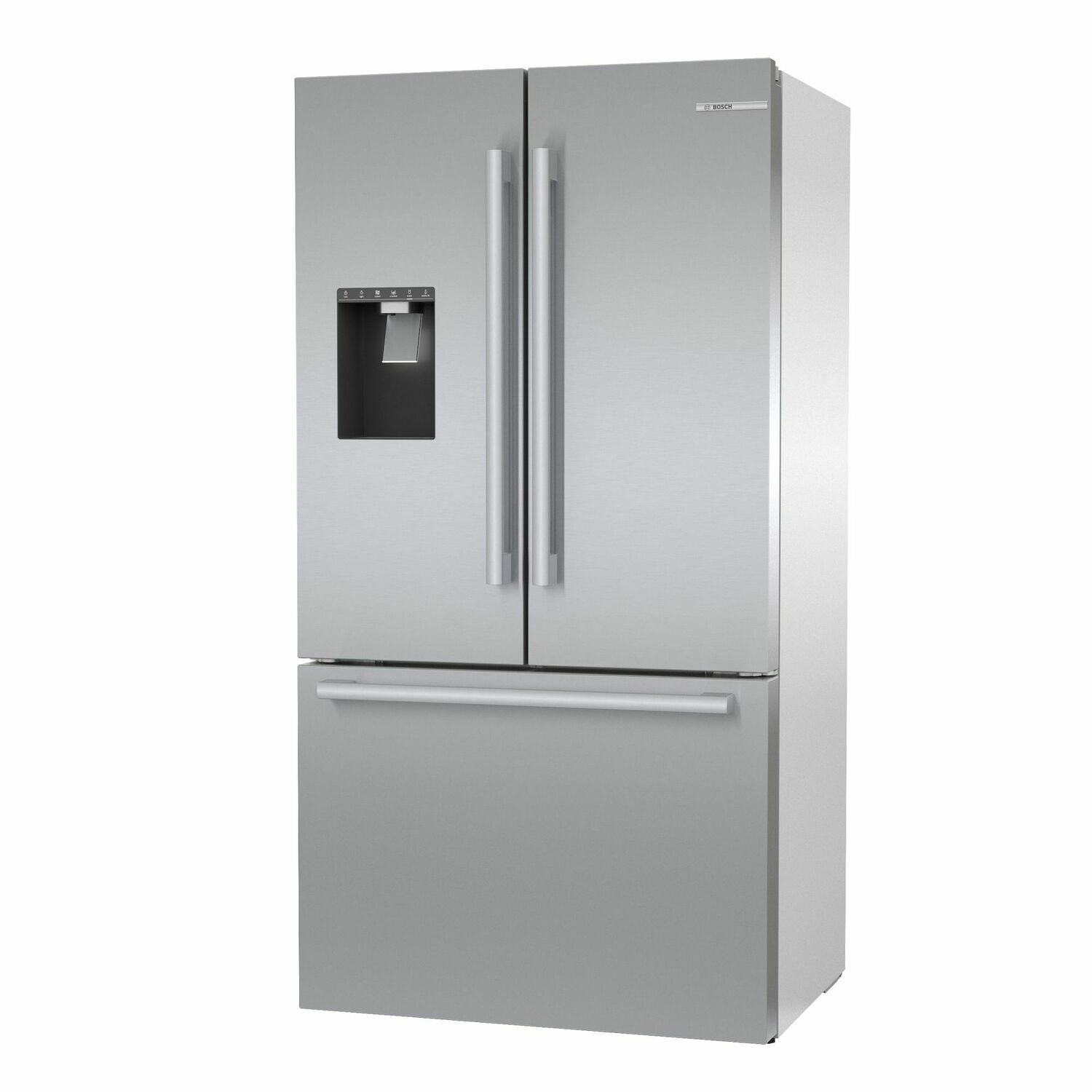 Bosch B36CD50SNS 500 Series French Door Bottom Mount Refrigerator 36'' Easy Clean Stainless Steel B36Cd50Sns