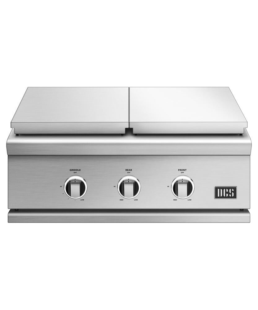 Dcs GDSBE1302L 30" Griddle/Side Burner, Lp Gas