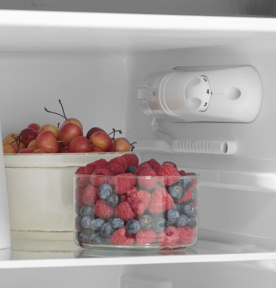 Ge Appliances GPV10FGNBB Ge® 9.8 Cu. Ft. 12 Volt Dc Power Top-Freezer Refrigerator