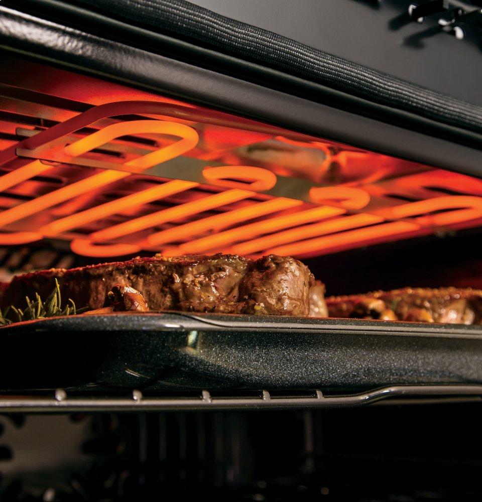 Ge Appliances PTS9000BNTS Ge Profile™ 30" Smart Built-In Convection Single Wall Oven With In-Oven Camera And No Preheat Air Fry