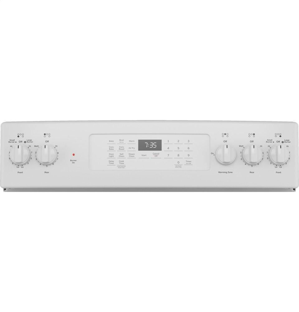 Ge Appliances JB735DPWW Ge® 30" Free-Standing Electric Convection Range With No Preheat Air Fry
