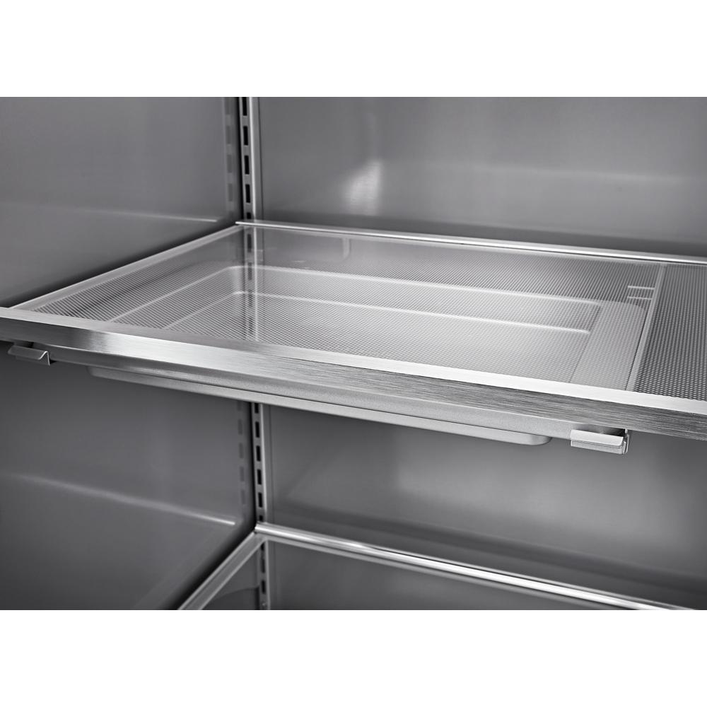 Kitchenaid KBSN702MPS 25.5 Cu Ft. 42" Built-In Side-By-Side Refrigerator With Printshield™ Finish