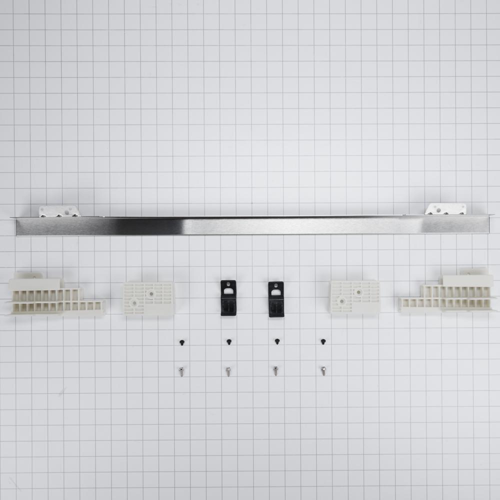 Amana W11123004 30" Combination Wall Range Flush Installation Trim Kit, Stainless Steel