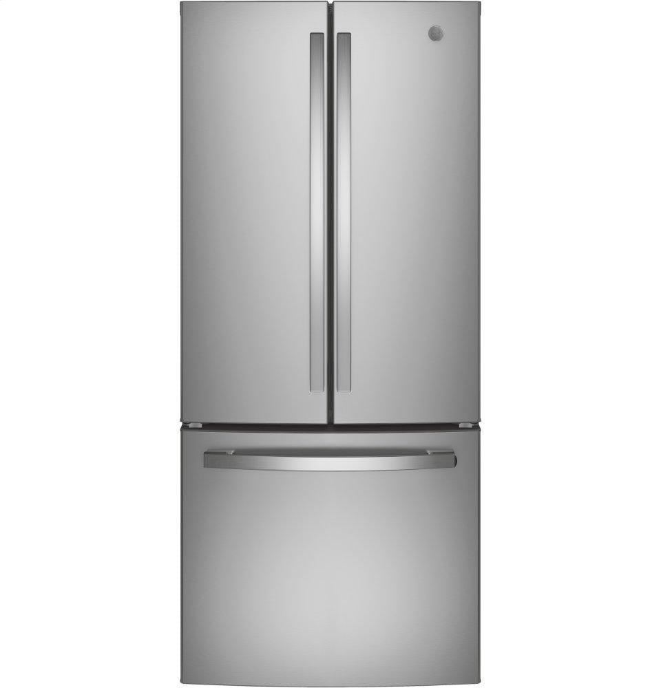 Ge Appliances GNE21FSKSS Ge® Energy Star® 20.8 Cu. Ft. French-Door Refrigerator