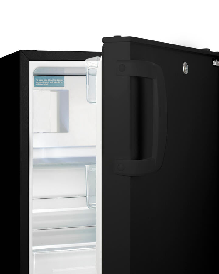 Summit ALRF49B 20" Wide Built-In Refrigerator-Freezer, Ada Compliant