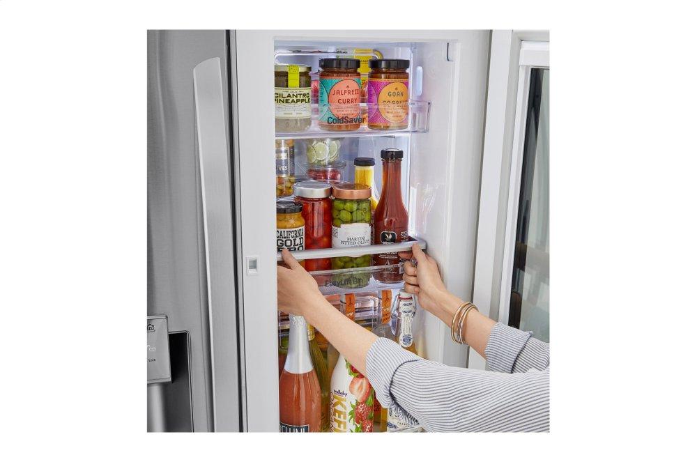 Lg LRFVS3006S 30 Cu. Ft. Smart Wi-Fi Enabled Instaview™ Door-In-Door® Refrigerator With Craft Ice™ Maker