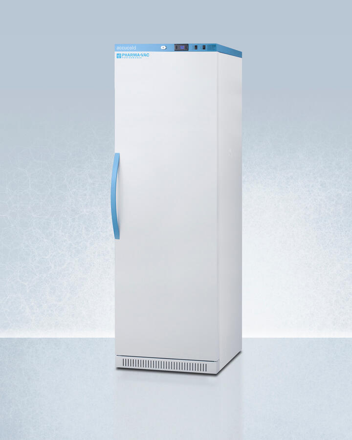 Summit ARS15PVLOCKER Performance Series Pharma-Vac 15 Cu.Ft. Upright All-Refrigerator For Vaccine Storage With 8 Interior Locking Compartments, With Antimicrobial Silver-Ion Handle And Hospital Grade Cord With 'Green Dot' Plug