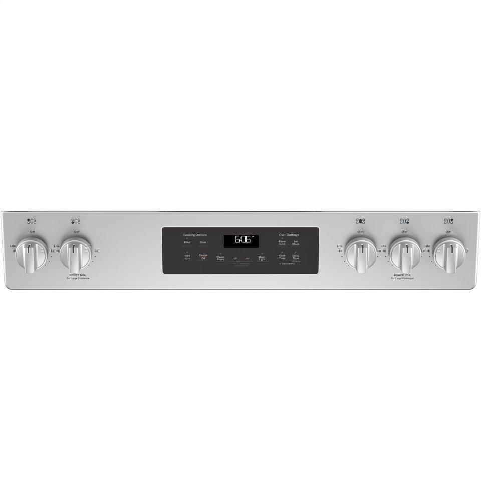 Ge Appliances JGSS66SELSS Ge® 30" Slide-In Front Control Gas Range