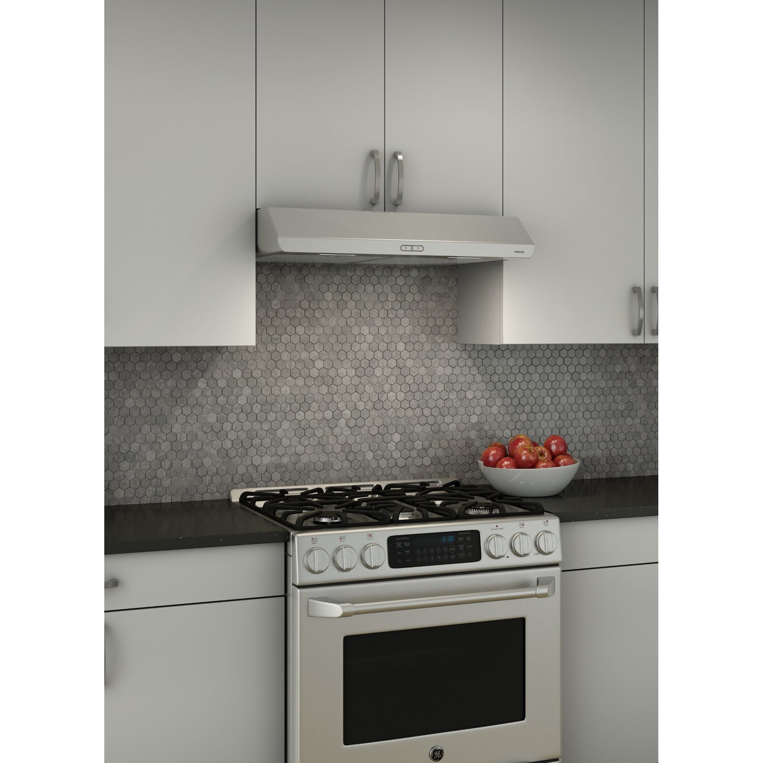 Broan BKDEG130SS Broan® 30-Inch Convertible Under-Cabinet Range Hood, 300 Cfm, Stainless Steel