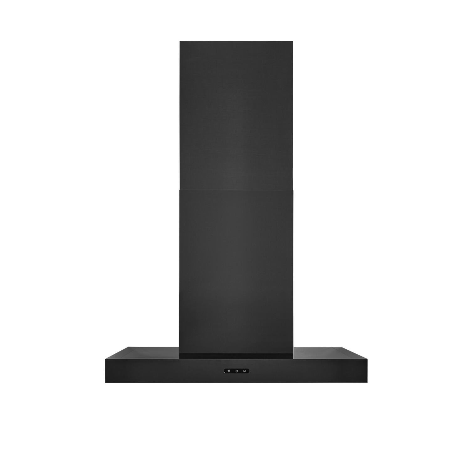 Broan EW4336BLS Broan® Elite Ew43 Series 36-Inch Convertible T-Style Wall Mount Chimney Range Hood, 460 Max Blower Cfm, Black Stainless