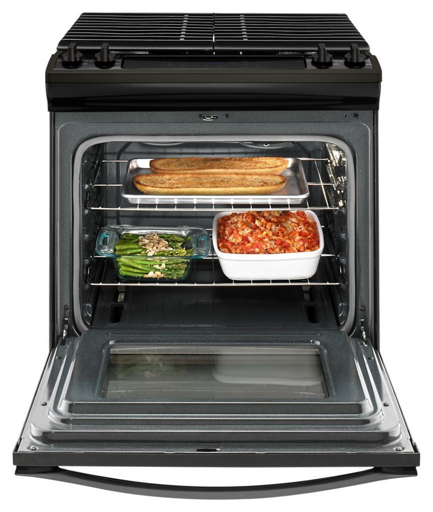 Whirlpool WEG515S0FV 5.0 Cu. Ft. Front Control Gas Range With Cast-Iron Grates