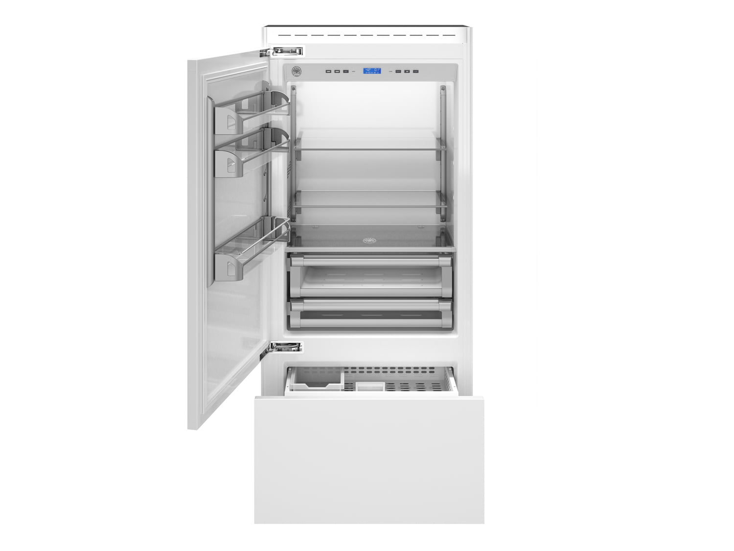 Bertazzoni REF36PRL 36" Built-In Refrigerator - Panel Ready - Left Swing Door