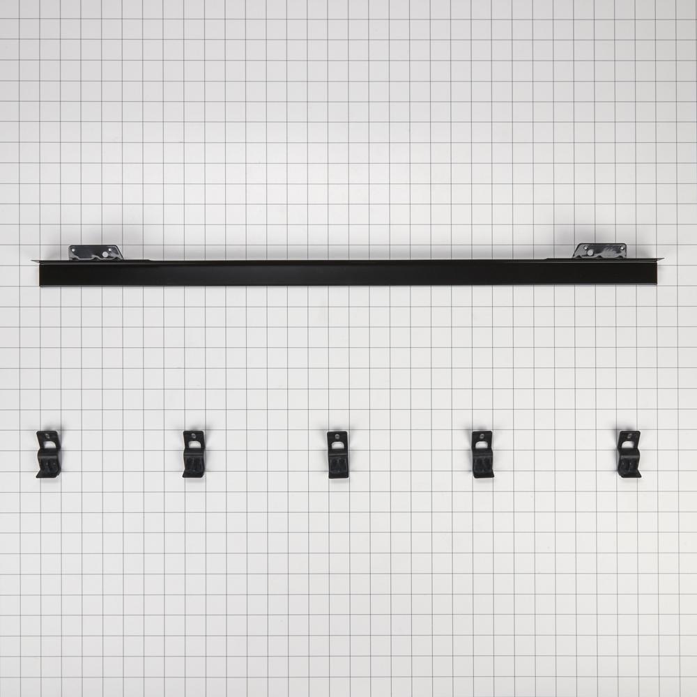 Jennair W10837578 Built-In Range 30" Flush Installation Trim Kit, Black