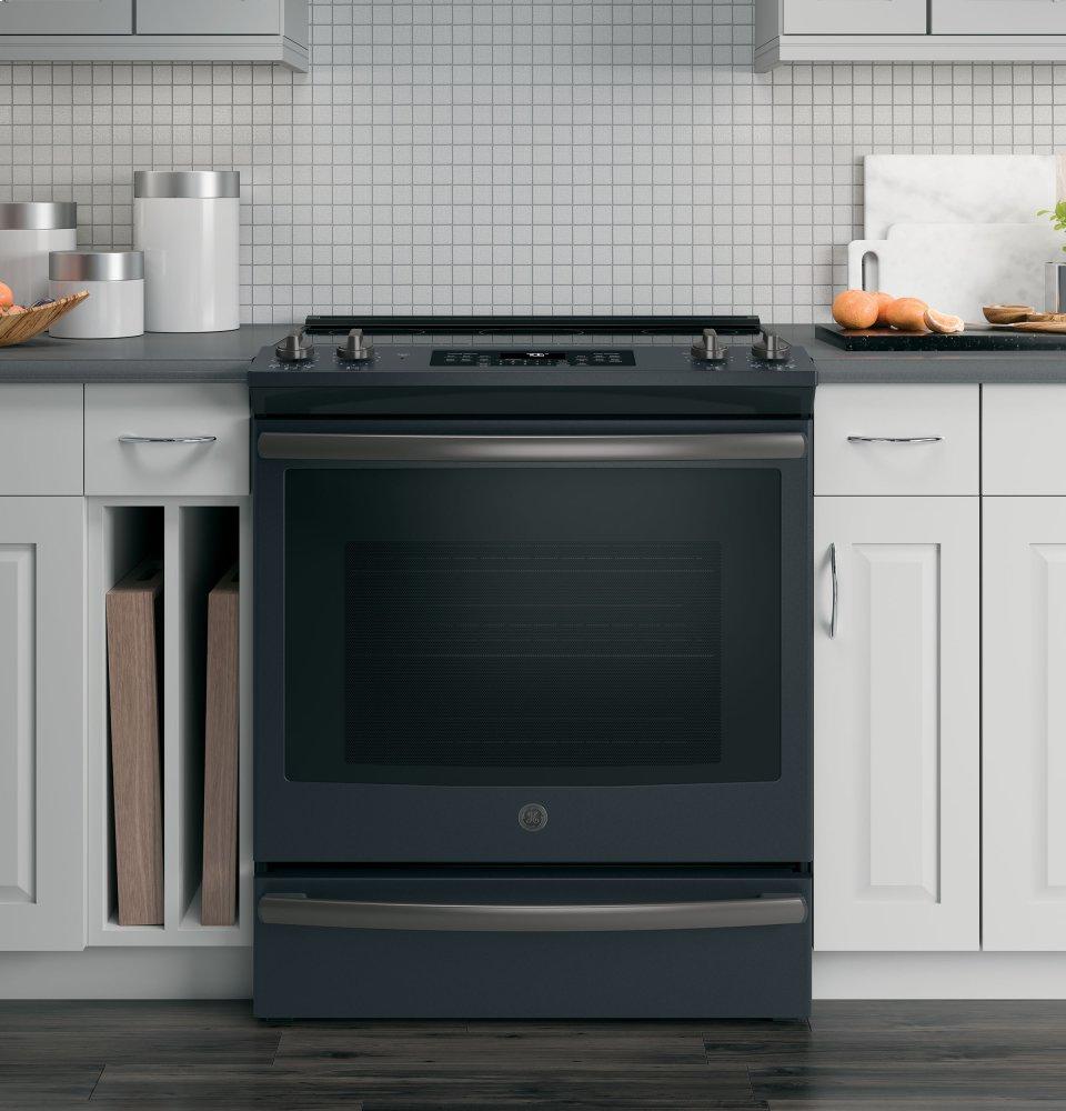 Ge Appliances JS760FLDS Ge® 30" Slide-In Electric Convection Range