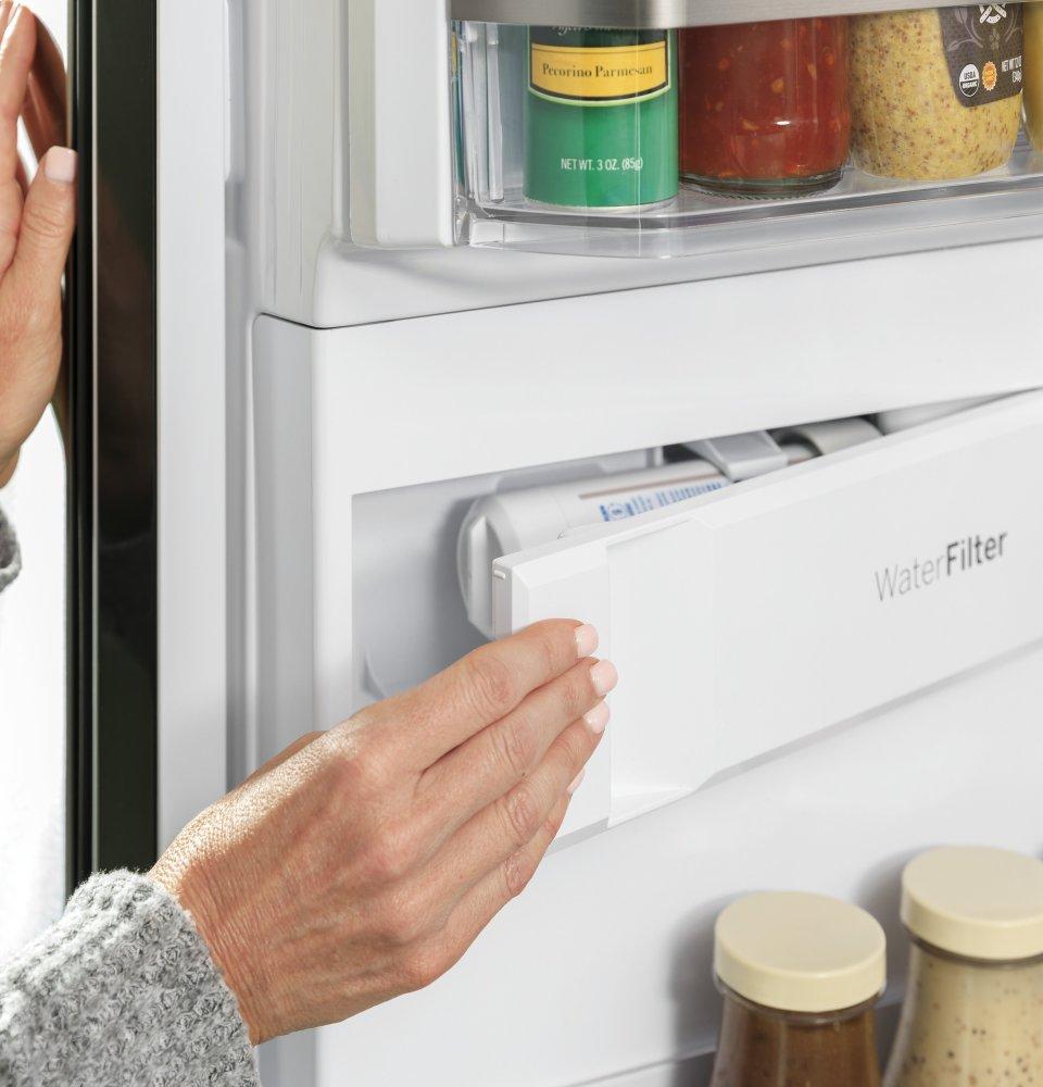 Ge Appliances PVD28BYNFS Ge Profile™ 27.9 Cu. Ft. Smart Fingerprint Resistant 4-Door French-Door Refrigerator With Door In Door