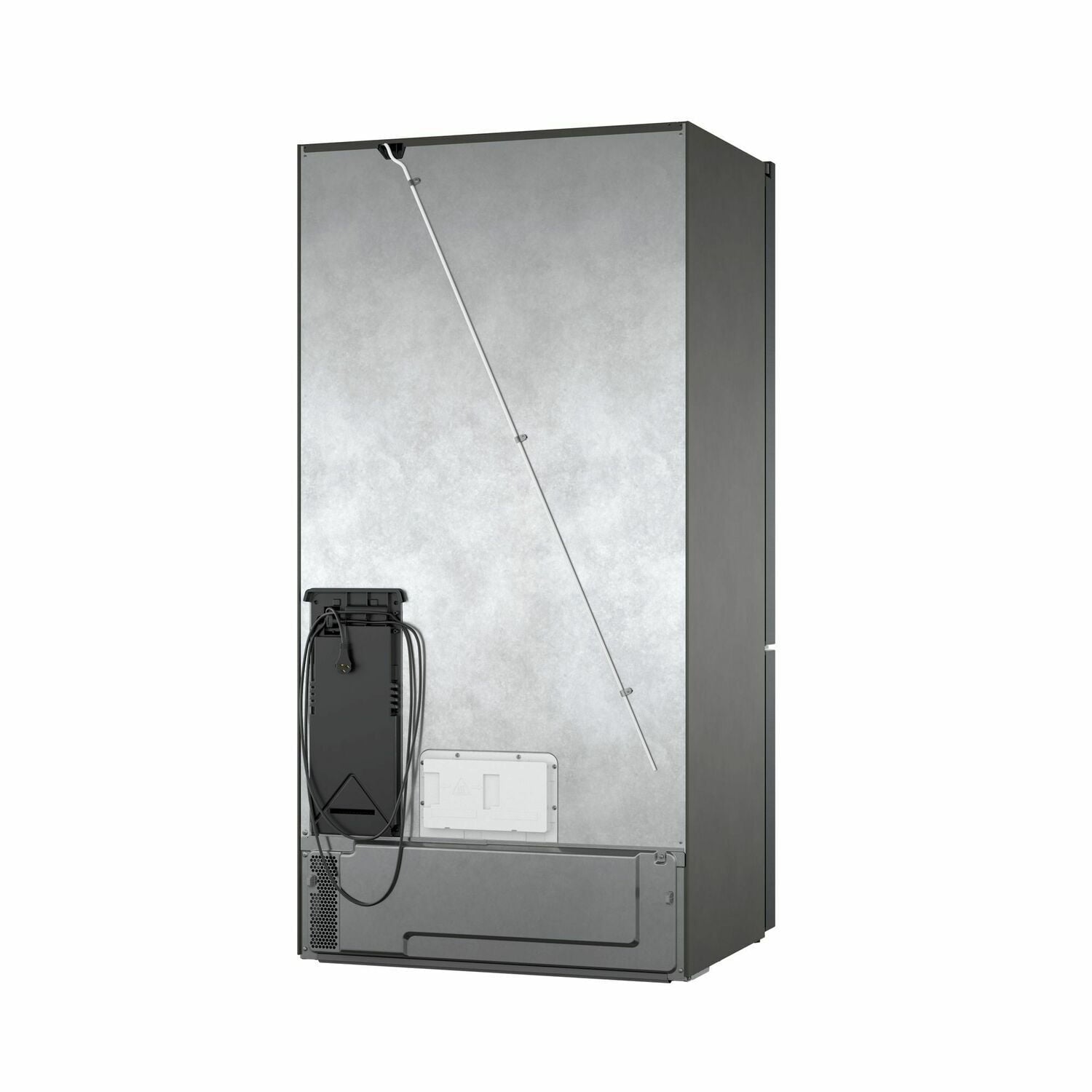 Bosch B36CT80SNB 800 Series French Door Bottom Mount Refrigerator 36'' Black Stainless Steel B36Ct80Snb