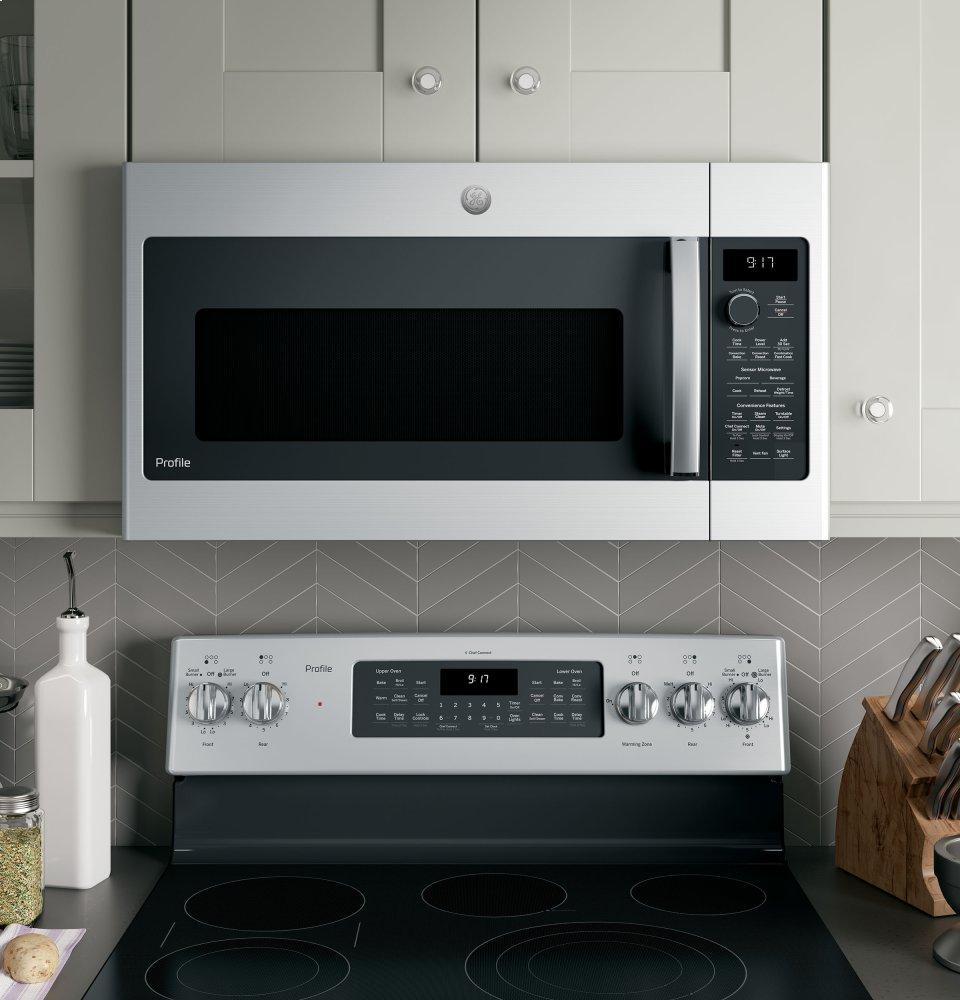 Ge Appliances PVM9179SKSS Ge Profile™ 1.7 Cu. Ft. Convection Over-The-Range Microwave Oven