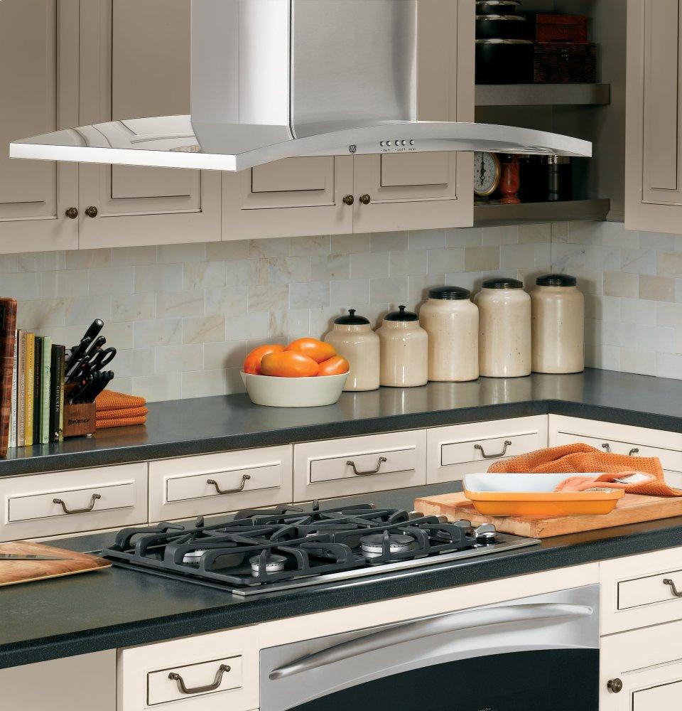 Ge Appliances PV977NSS Ge Profile™ 36" Island-Mount Chimney Hood