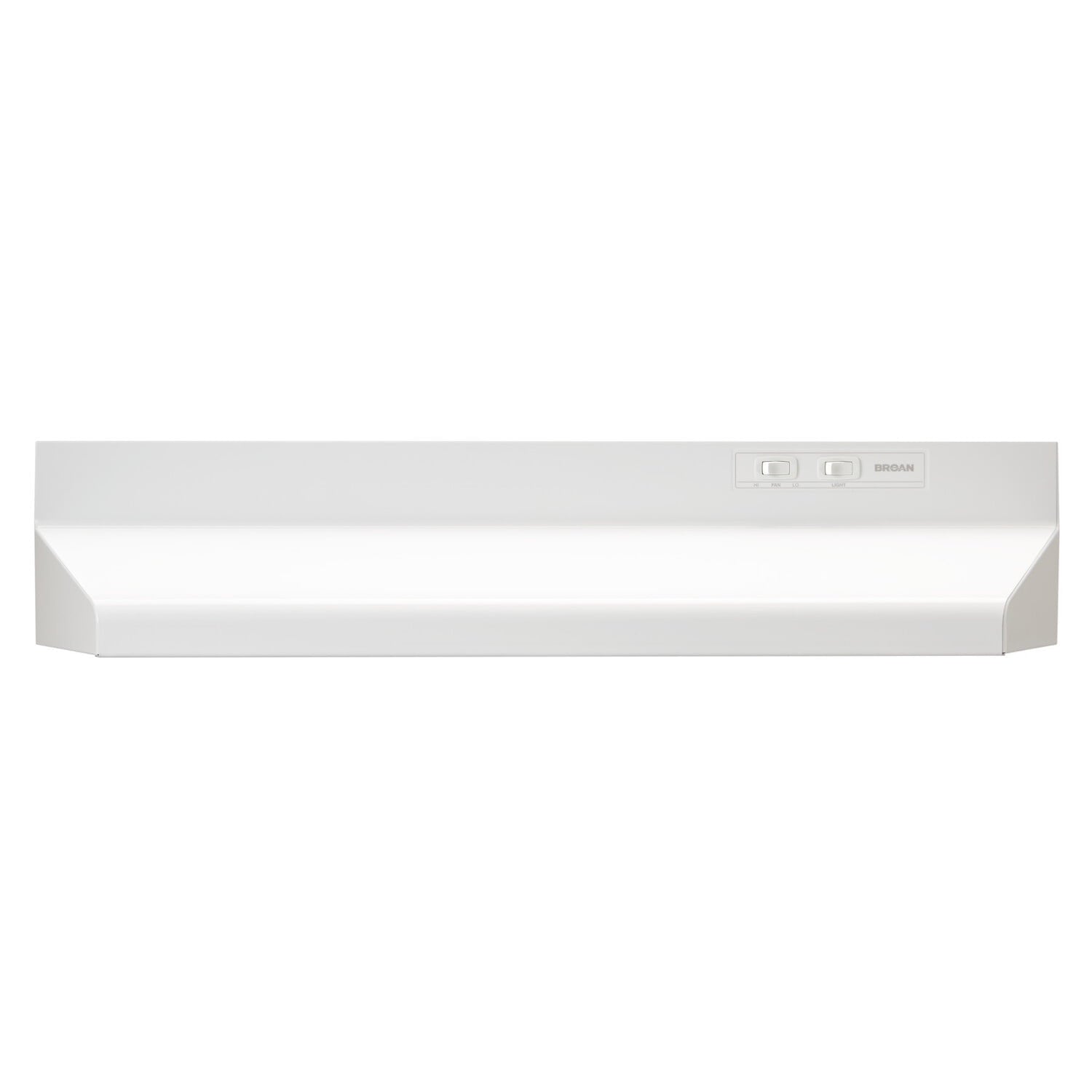 Broan 403001 Broan® 30-Inch Ducted Under-Cabinet Range Hood, 160 Cfm, White