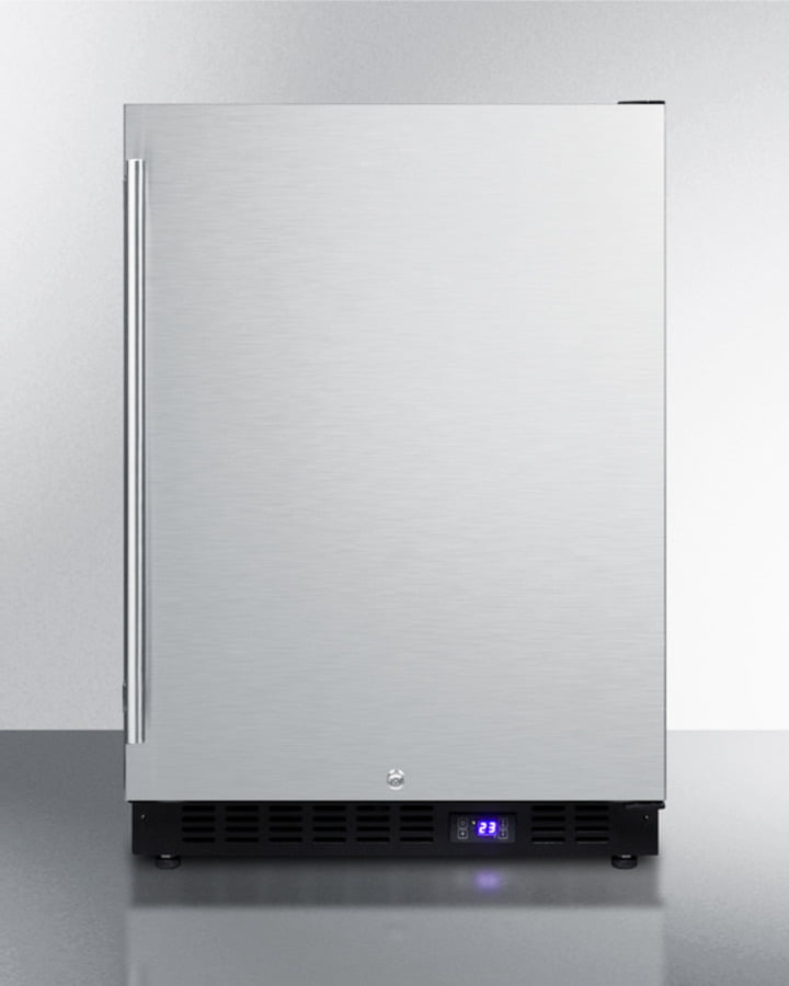 Summit SCFF53BSS 24" Wide Built-In All-Freezer