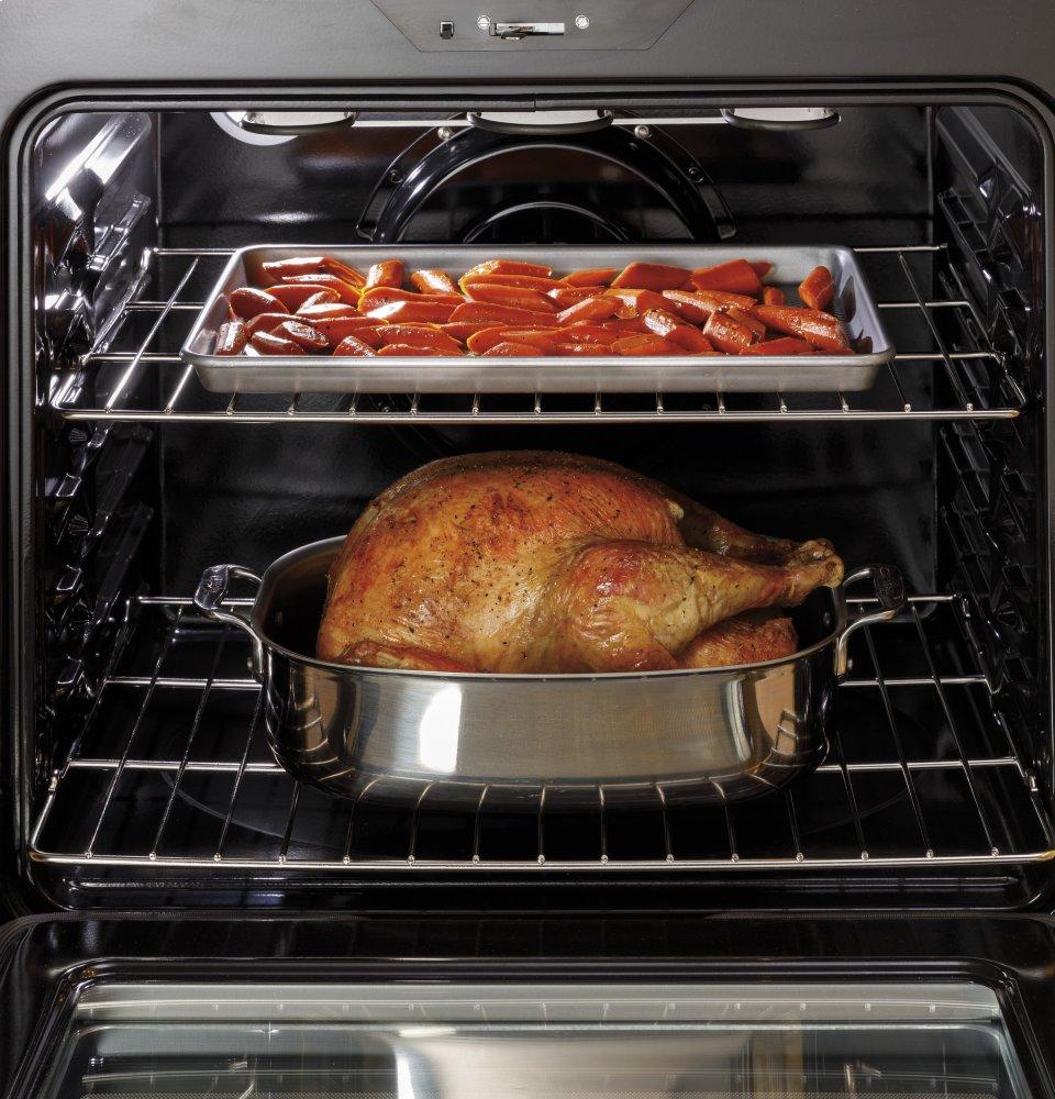 Ge Appliances JB655DKWW Ge® 30" Free-Standing Electric Convection Range