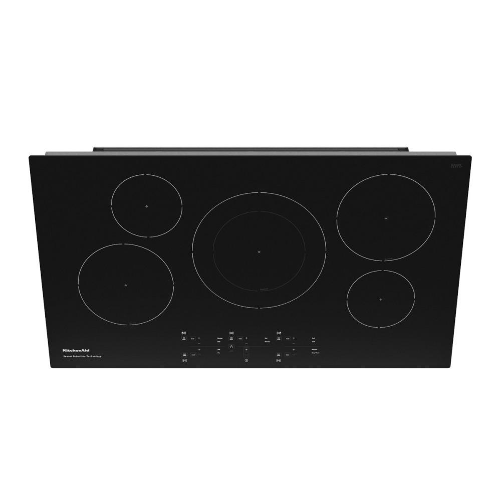 Kitchenaid KCIG556JBL 36-Inch 5-Element Sensor Induction Cooktop