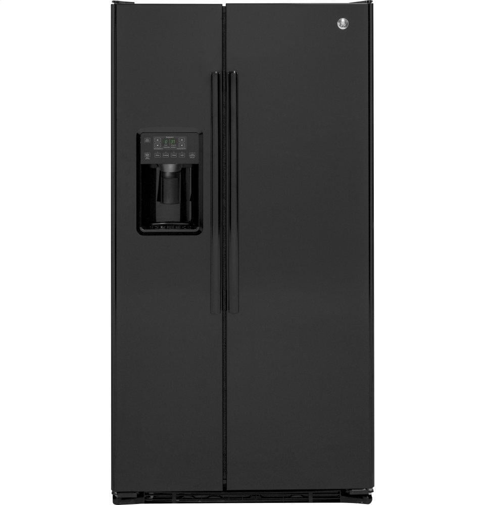 Ge Appliances GZS22DGJBB Ge® 21.9 Cu. Ft. Counter-Depth Side-By-Side Refrigerator